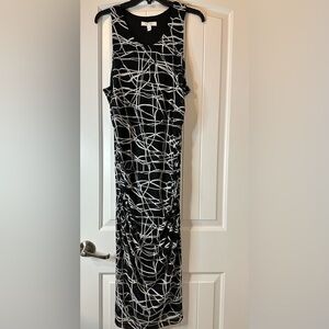 NWT! NINE WEST MIDI MESH DRESS